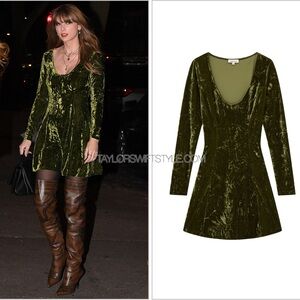 Sweet Jane Olive Crushed Mini